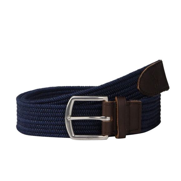 Polo by Ralph Lauren Other - Polo Ralph Lauren 35MM Braided Stretch Buckle Belt in Navy, Size M Retail $89.50